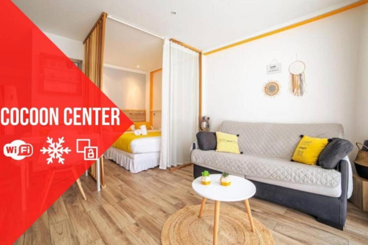 Cocoon Center - Rue D'Antibes - 200M Plage- Clim - Wifi - Unique 戛纳 外观 照片