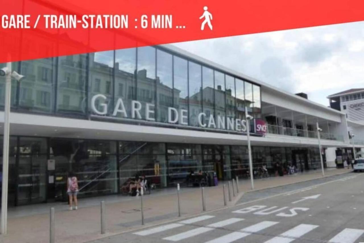 Cocoon Center - Rue D'Antibes - 200M Plage- Clim - Wifi - Unique 戛纳 外观 照片