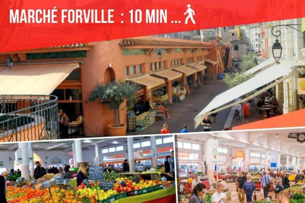 Cocoon Center - Rue D'Antibes - 200M Plage- Clim - Wifi - Unique 戛纳 外观 照片